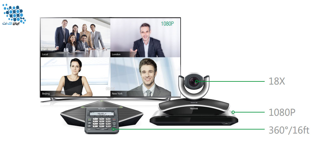 ویدئو کنفرانس یالینک Yealink VC400