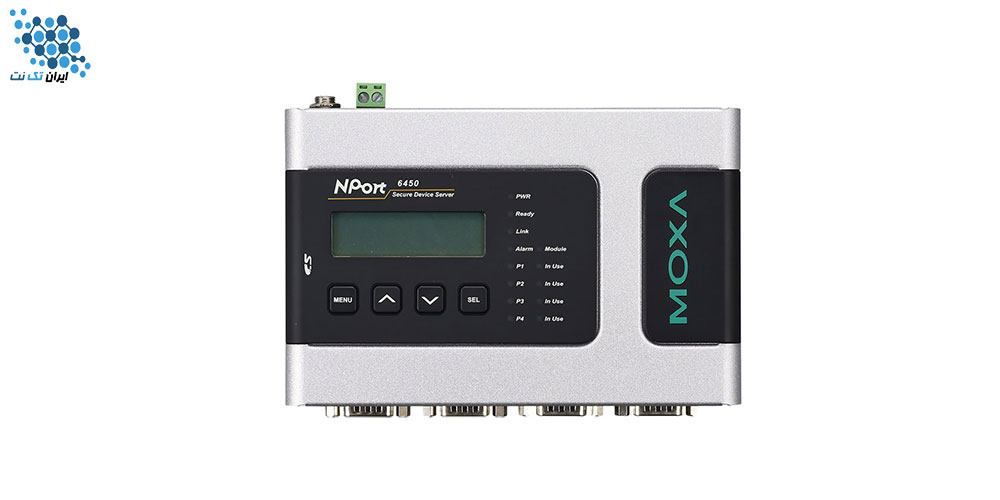 مبدل سریال به اترنت موگزا MOXA NPort 6450